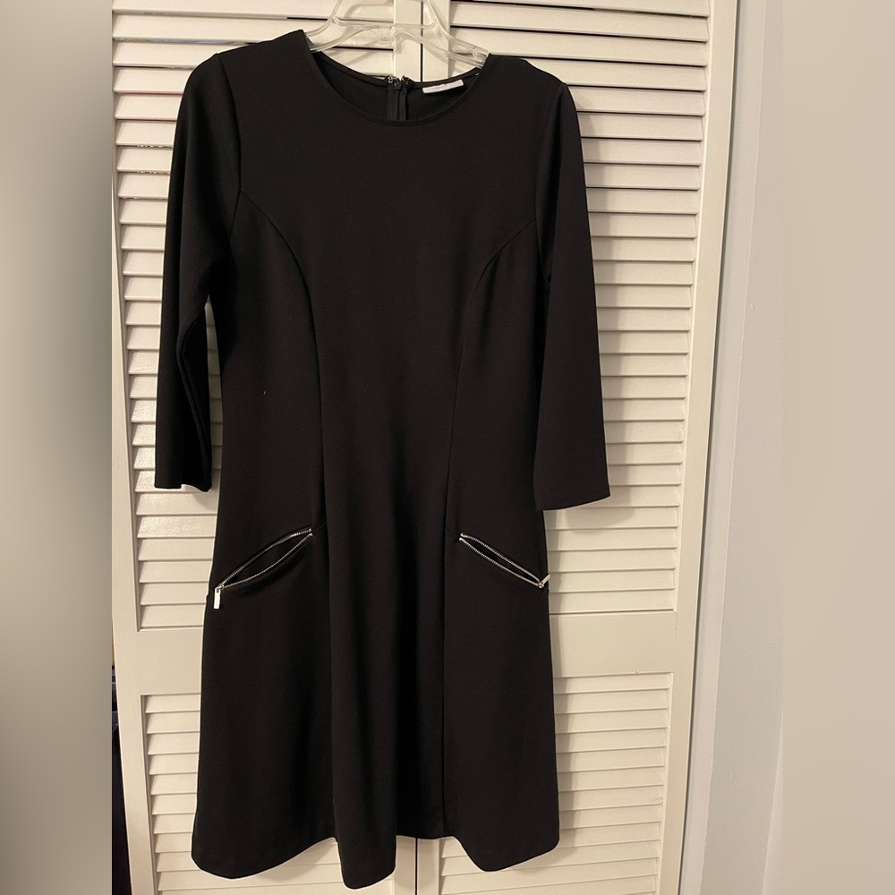Long Sleeve Black Dress